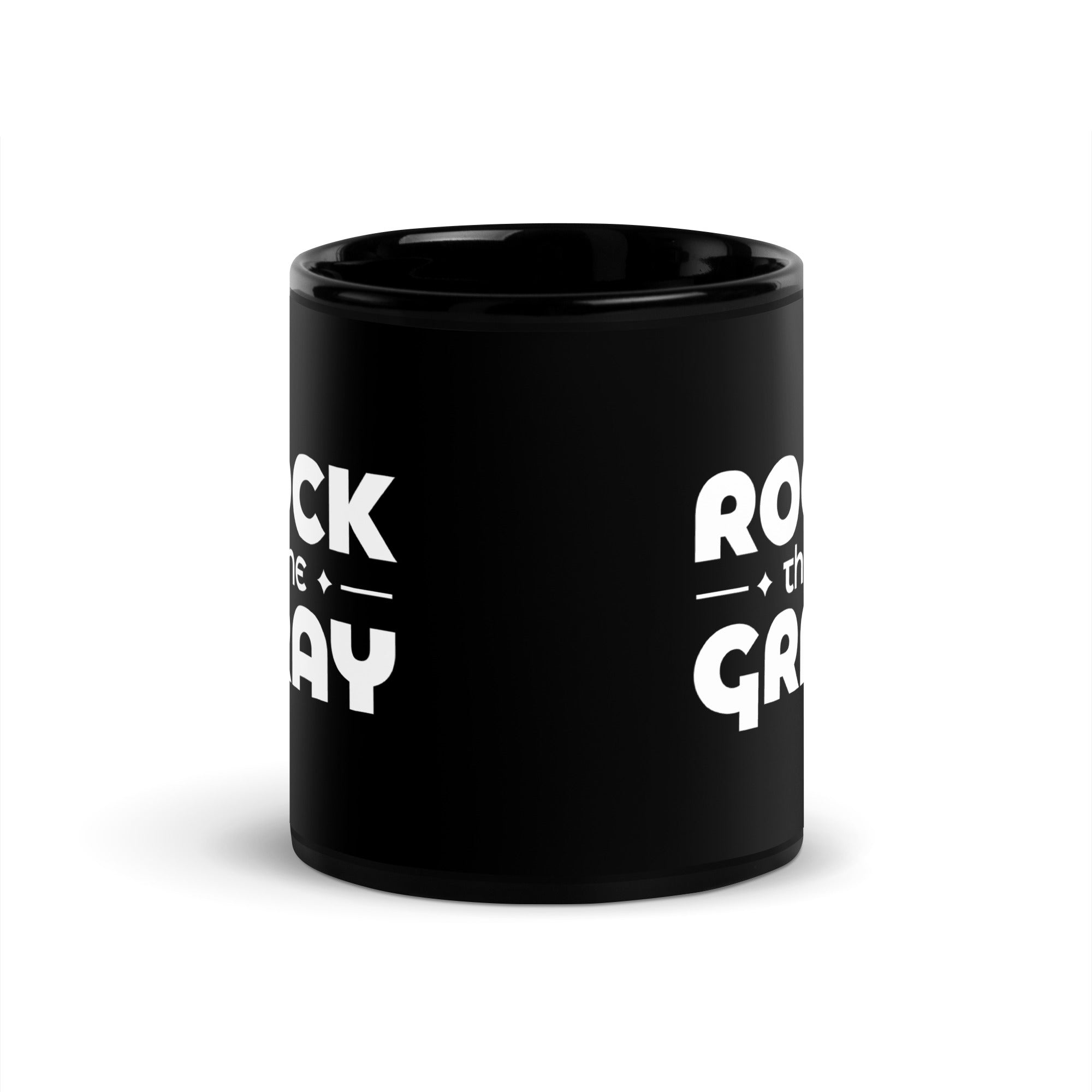 RTG LOGO Black Glossy Mug