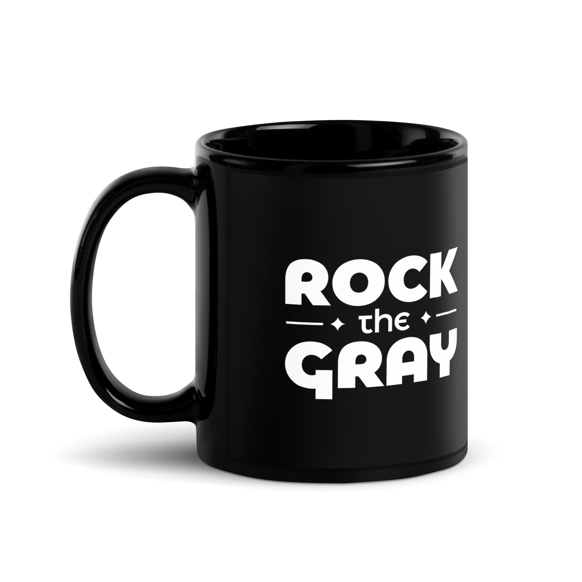 RTG LOGO Black Glossy Mug