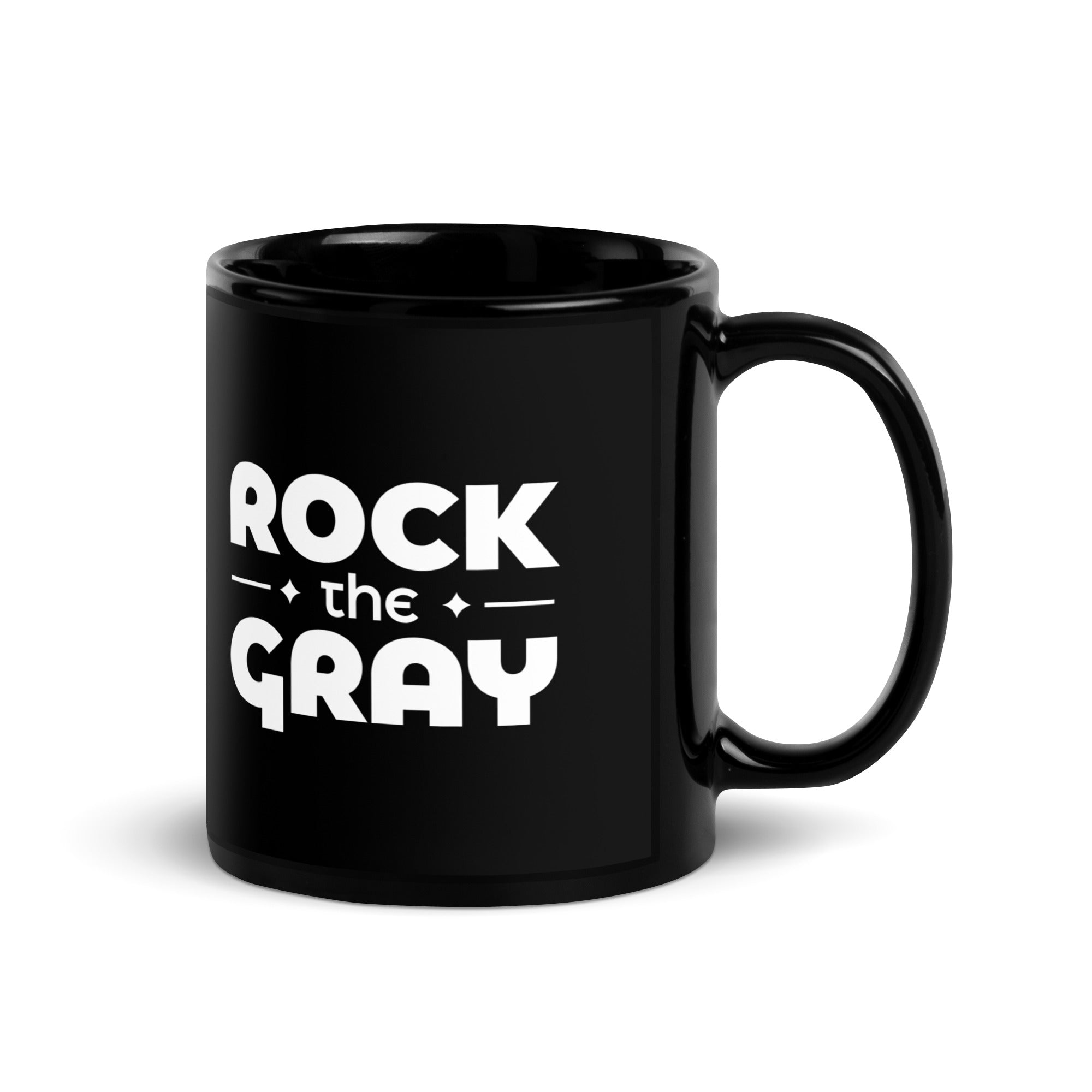 RTG LOGO Black Glossy Mug