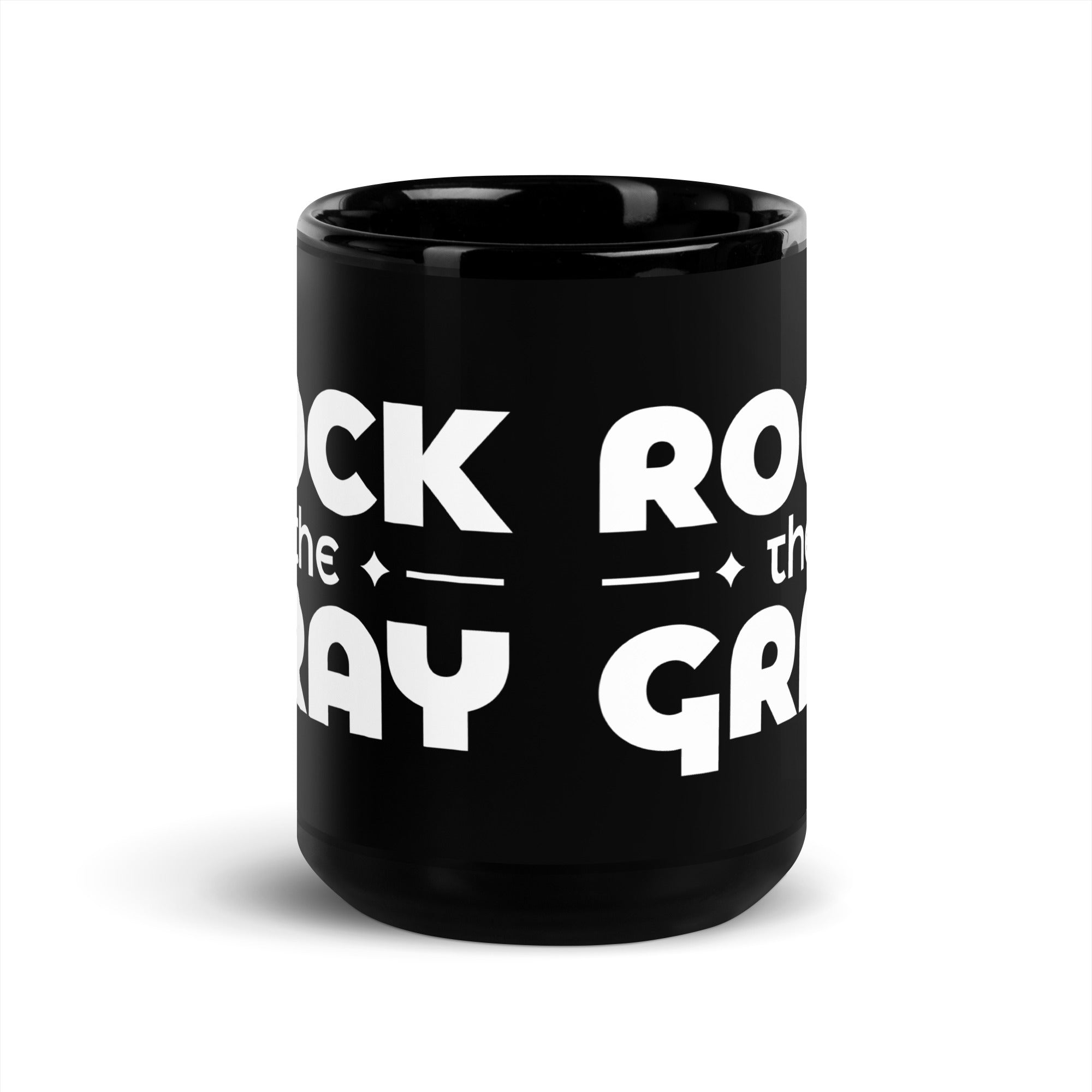 RTG LOGO Black Glossy Mug