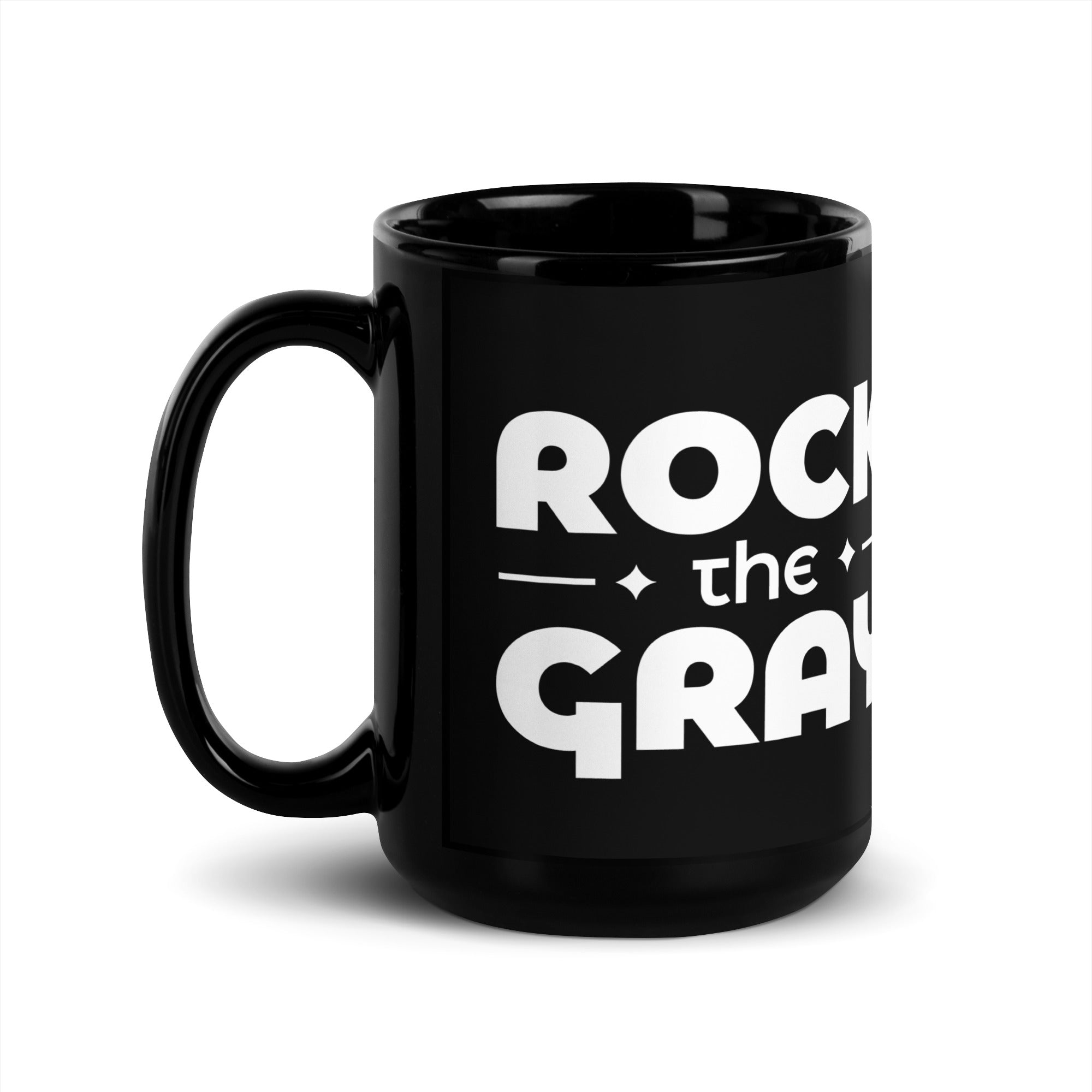 RTG LOGO Black Glossy Mug