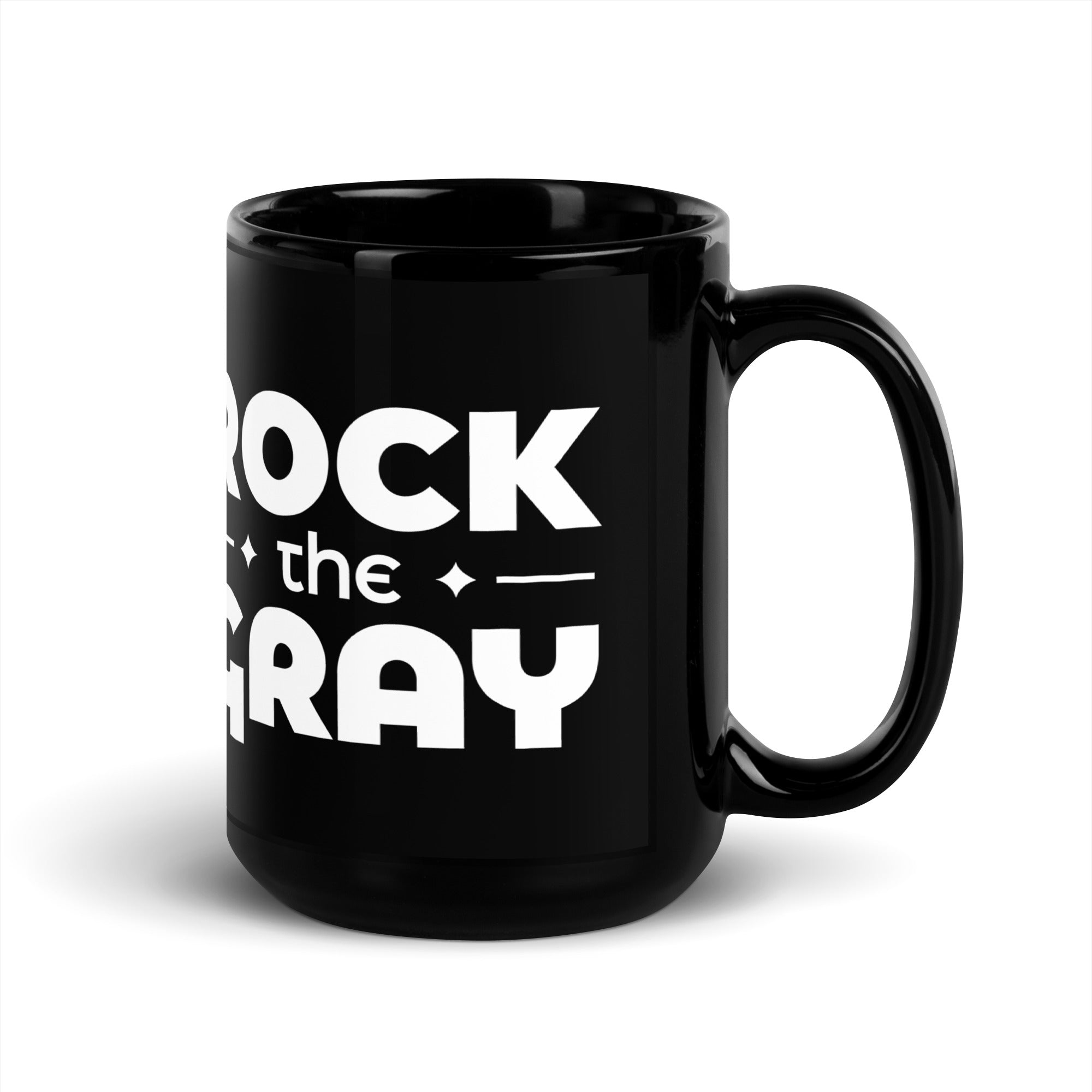 RTG LOGO Black Glossy Mug