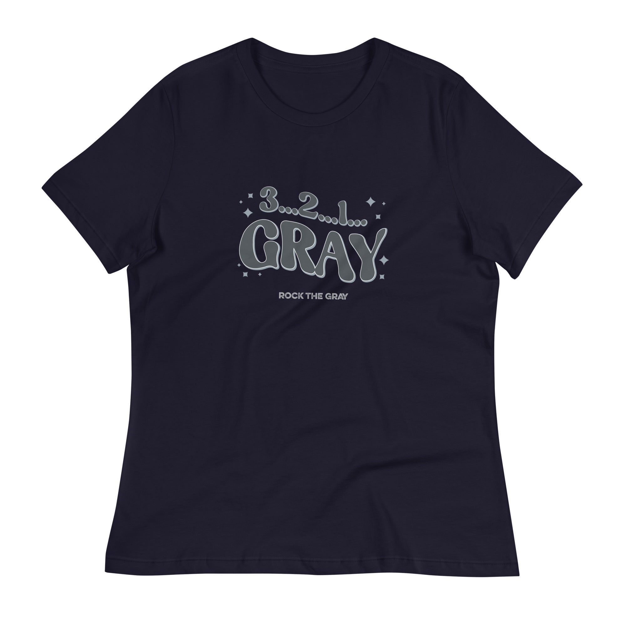 3..2..1..GRAY Women's T-Shirt